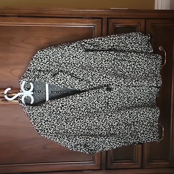 Zara Leopard Print Blazer - Picture 1 of 6